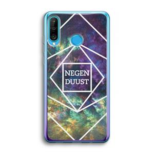 CaseCompany Negenduust ruimte: Huawei P30 Lite Transparant Hoesje