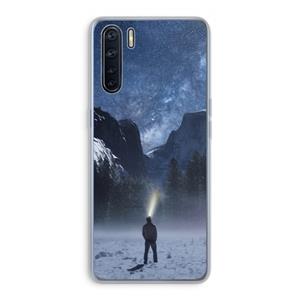 CaseCompany Wanderlust: Oppo A91 Transparant Hoesje