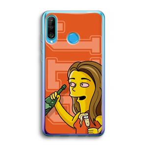 CaseCompany Jamie Lee Simpson: Huawei P30 Lite Transparant Hoesje
