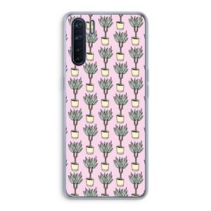 CaseCompany Boompje: Oppo A91 Transparant Hoesje