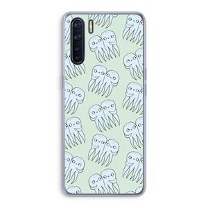 CaseCompany Octopussen: Oppo A91 Transparant Hoesje