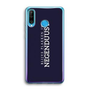 CaseCompany Blijve plakken in Negenduust: Huawei P30 Lite Transparant Hoesje