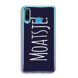 CaseCompany Moatsje!: Huawei P30 Lite Transparant Hoesje