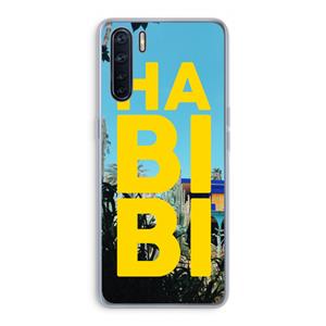 CaseCompany Habibi Majorelle : Oppo A91 Transparant Hoesje