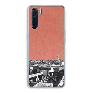 CaseCompany Marrakech Skyline : Oppo A91 Transparant Hoesje