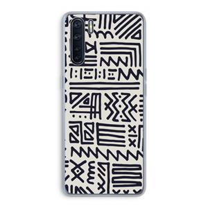 CaseCompany Marrakech print: Oppo A91 Transparant Hoesje