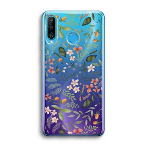 CaseCompany Sweet little flowers: Huawei P30 Lite Transparant Hoesje