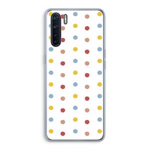 CaseCompany Bollen: Oppo A91 Transparant Hoesje