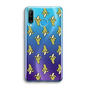 CaseCompany Bananas: Huawei P30 Lite Transparant Hoesje