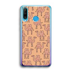 CaseCompany Kameel: Huawei P30 Lite Transparant Hoesje