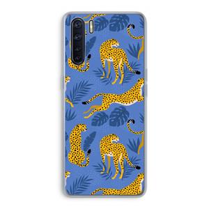 CaseCompany Luipaard: Oppo A91 Transparant Hoesje