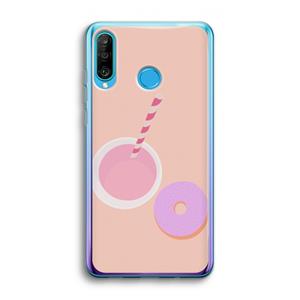 CaseCompany Donut: Huawei P30 Lite Transparant Hoesje