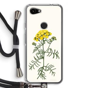 CaseCompany Tansy: Pixel 3a Transparant Hoesje met koord