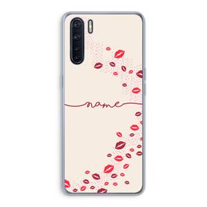 CaseCompany Kusjes: Oppo A91 Transparant Hoesje