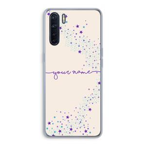 CaseCompany Sterren: Oppo A91 Transparant Hoesje