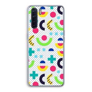 CaseCompany 8-bit N°1: Oppo A91 Transparant Hoesje