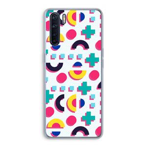 CaseCompany 8-bit N°2: Oppo A91 Transparant Hoesje