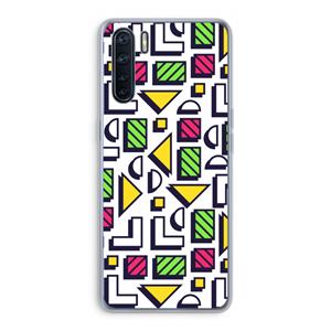 CaseCompany 8-bit N°4: Oppo A91 Transparant Hoesje