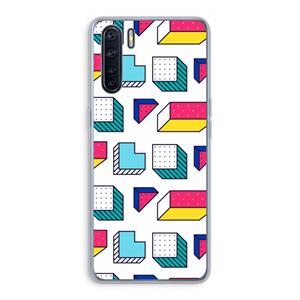 CaseCompany 8-bit N°7: Oppo A91 Transparant Hoesje