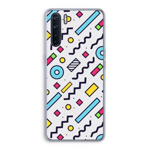 CaseCompany 8-bit N°8: Oppo A91 Transparant Hoesje