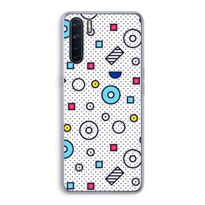 CaseCompany 8-bit N°9: Oppo A91 Transparant Hoesje