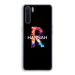 CaseCompany Abstract Spectrum: Oppo A91 Transparant Hoesje