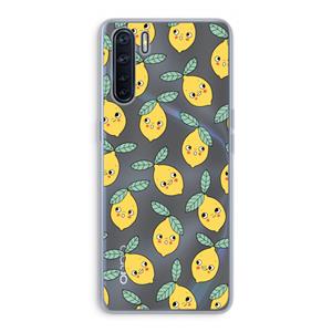 CaseCompany Citroenen: Oppo A91 Transparant Hoesje