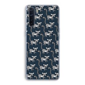 CaseCompany Makis: Oppo A91 Transparant Hoesje