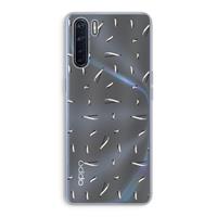CaseCompany Hipster stripes: Oppo A91 Transparant Hoesje
