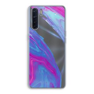CaseCompany Zweverige regenboog: Oppo A91 Transparant Hoesje