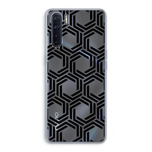 CaseCompany Geometrisch patroon: Oppo A91 Transparant Hoesje