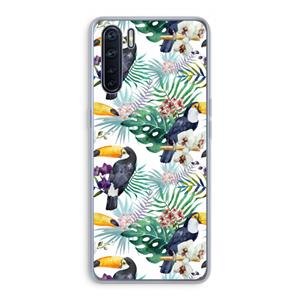 CaseCompany Tukans: Oppo A91 Transparant Hoesje