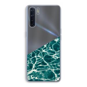 CaseCompany Weerkaatsing water: Oppo A91 Transparant Hoesje