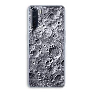 CaseCompany Maanlandschap: Oppo A91 Transparant Hoesje