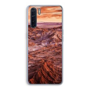 CaseCompany Mars: Oppo A91 Transparant Hoesje