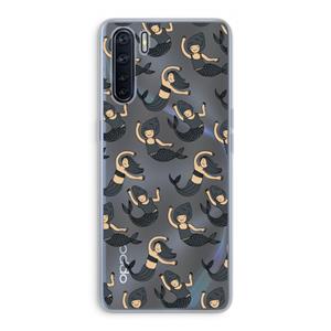 CaseCompany Zeemeermin: Oppo A91 Transparant Hoesje