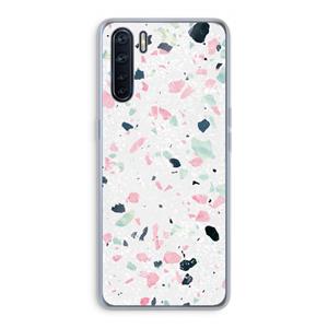 CaseCompany Terrazzo N°3: Oppo A91 Transparant Hoesje