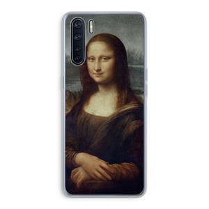 CaseCompany Mona Lisa: Oppo A91 Transparant Hoesje