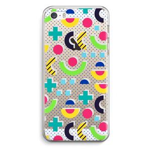 CaseCompany 8-bit N°1: iPhone 5 / 5S / SE Transparant Hoesje