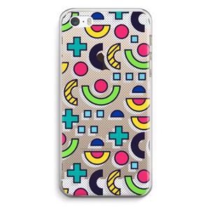 CaseCompany 8-bit N°6: iPhone 5 / 5S / SE Transparant Hoesje