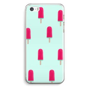 CaseCompany Waterijsje: iPhone 5 / 5S / SE Transparant Hoesje