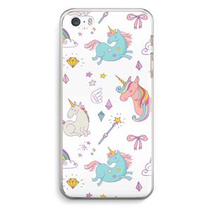 CaseCompany Fantasiewereld: iPhone 5 / 5S / SE Transparant Hoesje