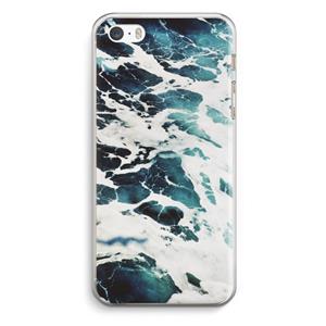 CaseCompany Golven: iPhone 5 / 5S / SE Transparant Hoesje