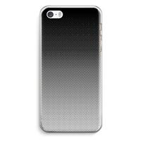 CaseCompany Musketon Halftone: iPhone 5 / 5S / SE Transparant Hoesje