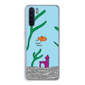 CaseCompany Aquarium: Oppo A91 Transparant Hoesje