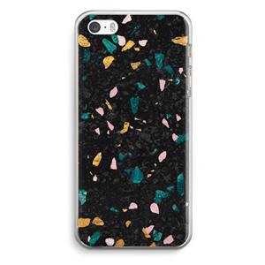 CaseCompany Terrazzo N°10: iPhone 5 / 5S / SE Transparant Hoesje