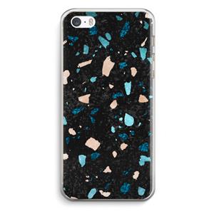 CaseCompany Terrazzo N°11: iPhone 5 / 5S / SE Transparant Hoesje