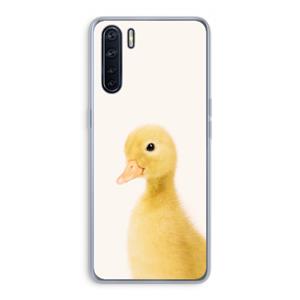 CaseCompany Duke: Oppo A91 Transparant Hoesje