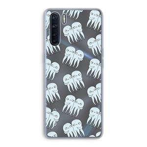 CaseCompany Octopussen: Oppo A91 Transparant Hoesje