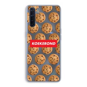 CaseCompany Koekerond: Oppo A91 Transparant Hoesje